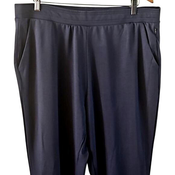 Eddie Bauer Women's Lounge Jogger Pants - Size XL - Dark Navy Blue - NWOT - Picture 4 of 7